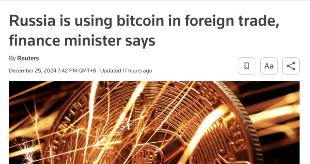 Reuters headline