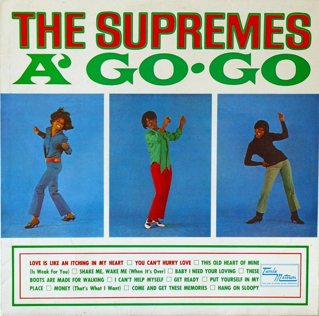 Cover of the album, showing the members of the Supremes dancing