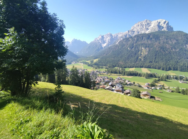 A few metres above the village of Moos at the beginning of Fischlein valley.