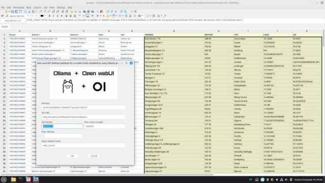 AI in Spreadsheets: (Un)Perplexed Spready + Ollama Cloud