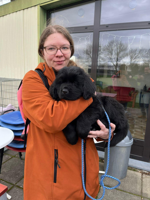 the classic photo of me cradling baby Odin like I’m the mother saint of a new religion 