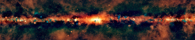 Astronomers from the International Centre of Radio Astronomy Research (ICRAR) have created one of the largest low-frequency radio colour images of the Milky Way ever assembled. This spectacular new image captures the Southern Hemisphere view of the Galactic Plane – the disk of our Galaxy, which appears to human eyes as the glowing band of the Milky Way – now revealed across a wide range of radio wavelengths, or ‘colours’ of radio light.