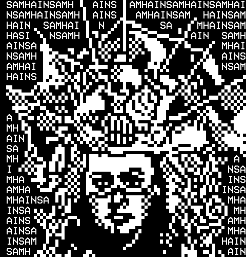 A woman wears a very elaborate masked headdress like a sinister pagan four-masted sailing ship.