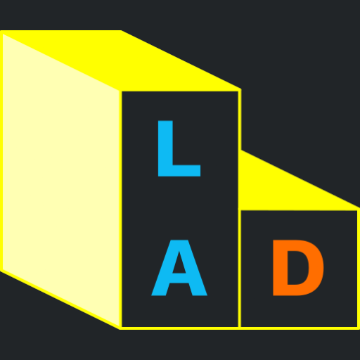 The new LAD favicon (dark mode).