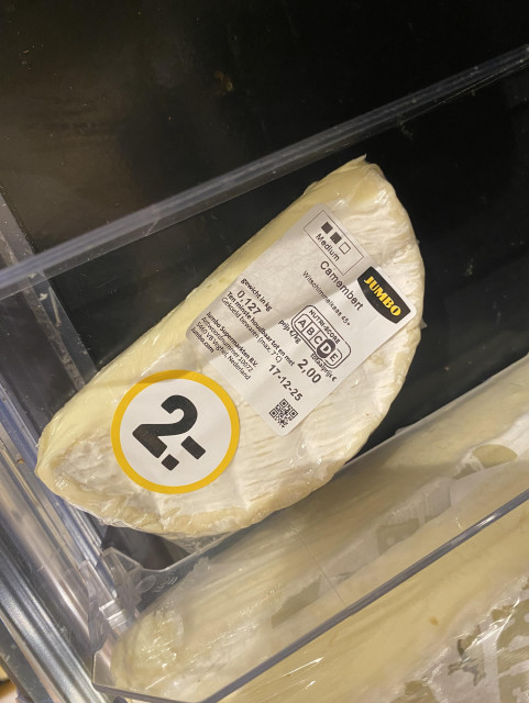 Two euro camembert. Wow