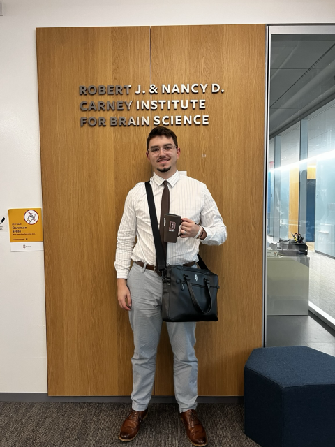 Picture of me this past summer at Brown University