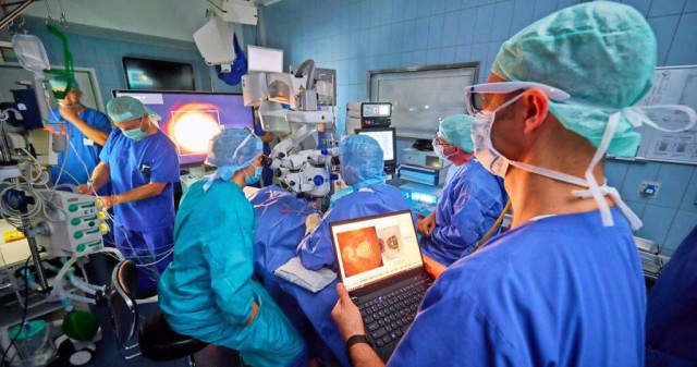 Ein Netzhautchip sorgt für neue Klarheit