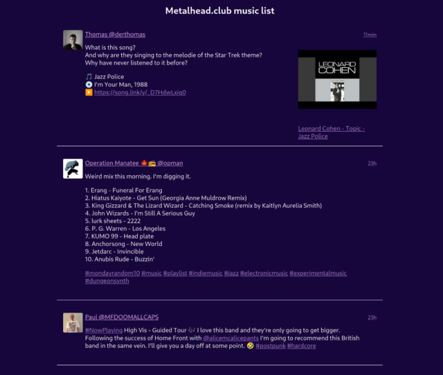 Screenshot of the web page