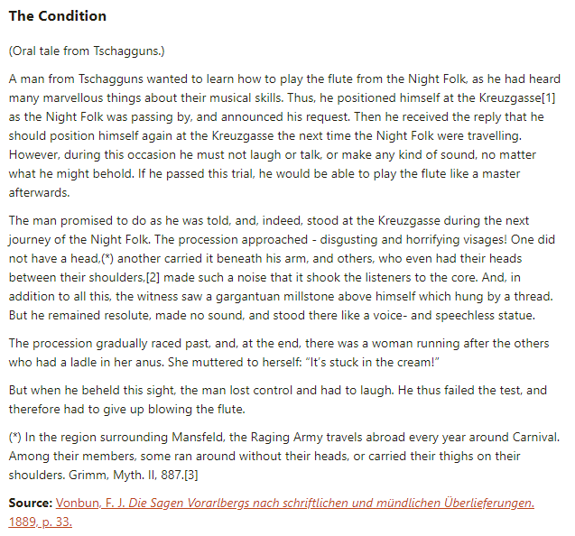 German folk tale "The Condition". Drop me a line if you want a machine-readable transcript!