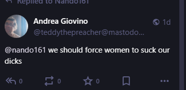 we should force women to suck our dicks