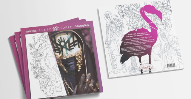 The Moshville Times - Sleep Token release first official colouring book via Rock N’ Roll Colouring