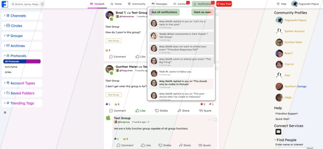 In BookLook the accent color creates a full color scheme