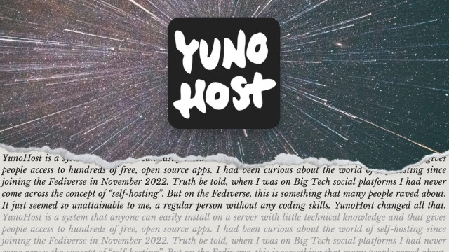 A newbie's guide to self-hosting with YunoHost. Part 1: reasons + requirements