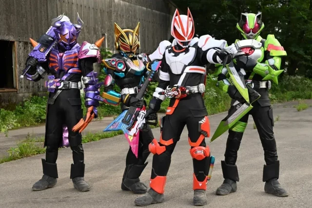 A screenshot from Kamen Rider Geats.