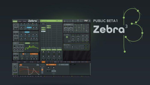 u-he Zebra3 public beta 1