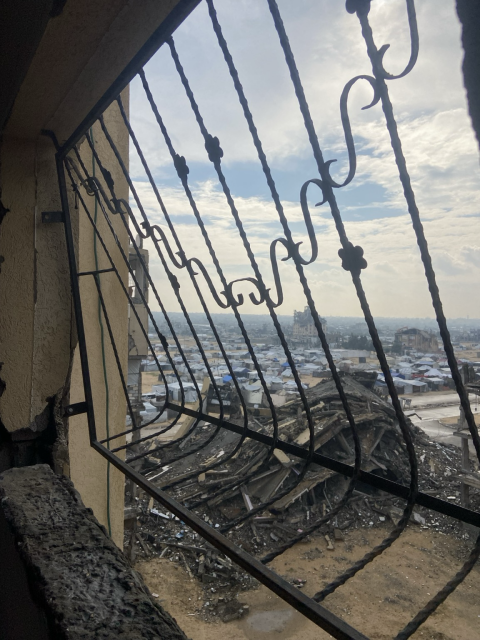 The view from my room window 