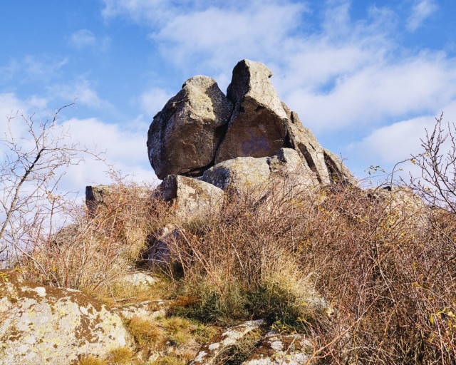 Kogelstein rock formation near eggenburg, lower austria