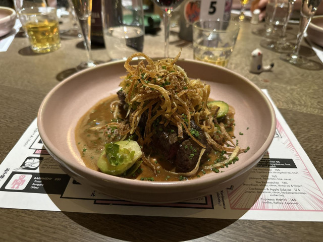 The second main course.