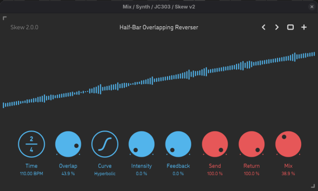 Skew 2.0.0 UI.