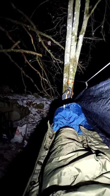 from when I went to bed about 1745