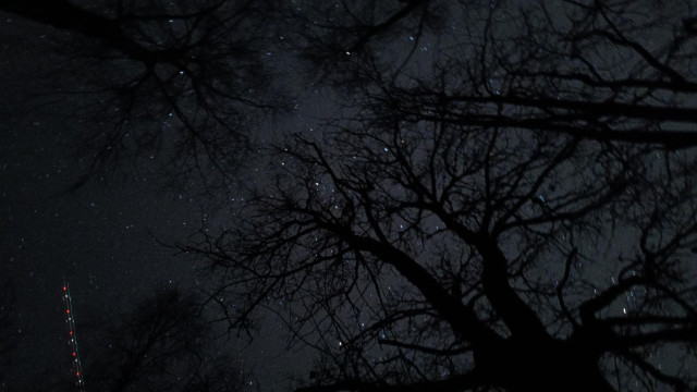 stars. eight seconds exposure