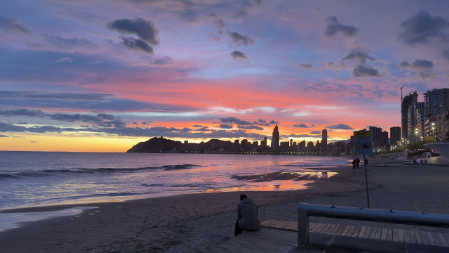 Unedited photo from Benidorm from last week