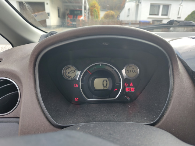 Kilometerstand letztes Jahr im Sommer