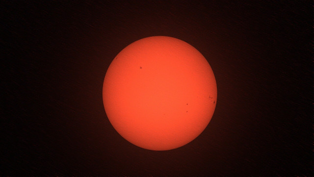 VIS filter photo sun made with Dwarf 3 Telescope