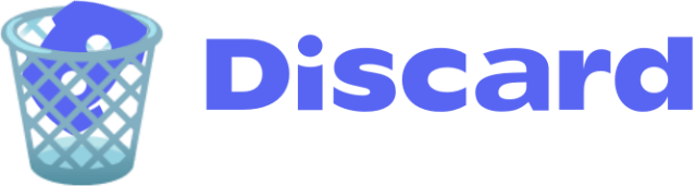 Discard logo