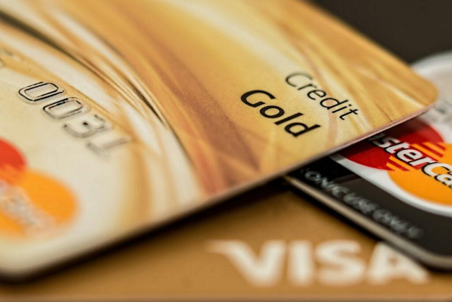 Image of a MasterCard credit card