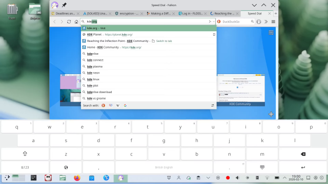 A screenshot from a touch-enabeld device, showing the on-screen keyboard.