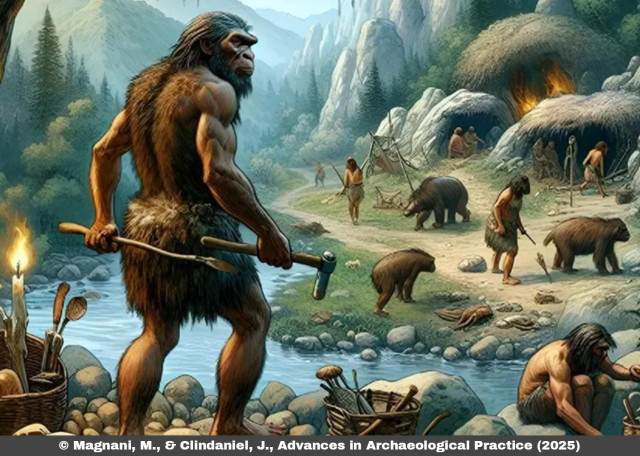 Study of AI generated Neanderthal scenes reveals major gaps with modern archaeological research

Researchers tested how generative artificial intelligence portrays Neanderthals and found frequent errors, outdated ideas, and clear bias. The study appears in Advances in Archaeological Practice. Matthew Magnani from the University of Maine worked with Jon Clindaniel from the University of Chicago on the project. Both study archaeology and computational methods...