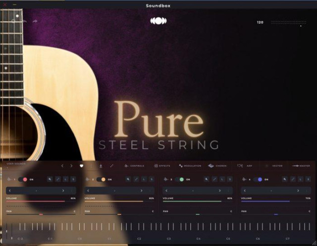 Sonora Cineamtic Pure Steel String GUI