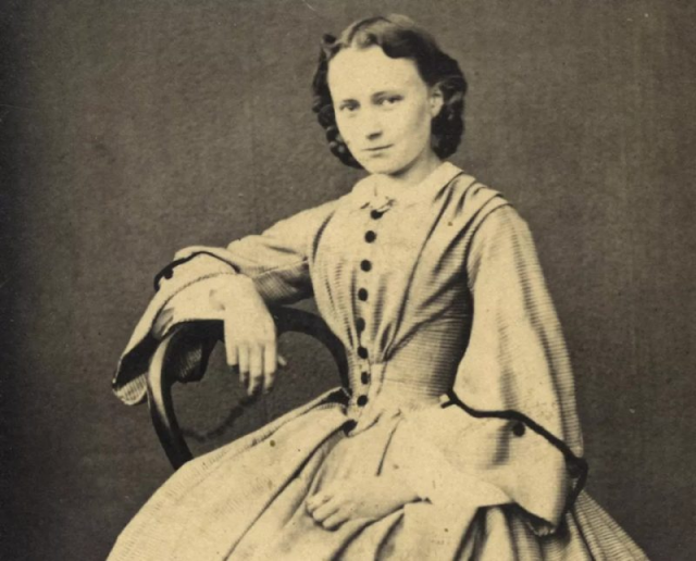 A photo of young Minna Canth from 1800s-something