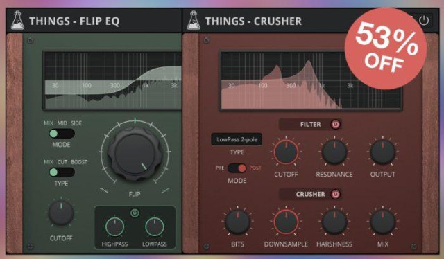 AudioThing Things Flip EQ and Crusher