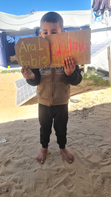 In two days, Eid will arrive in Gaza.
Everyone is preparing their children for the holiday buying new clothes, visiting relatives, giving Eid gifts, and buying sweets.
We need Eid clothes for the children, if possible, so they can celebrate like children around the world.
I hope @fabio@manganiello.eu  and @aral@mastodon.ar.al  can share this post, as it makes a difference.
This is the link for anyone who is able to help
https://chuffed.org/project/144437
#gaza #palestine 