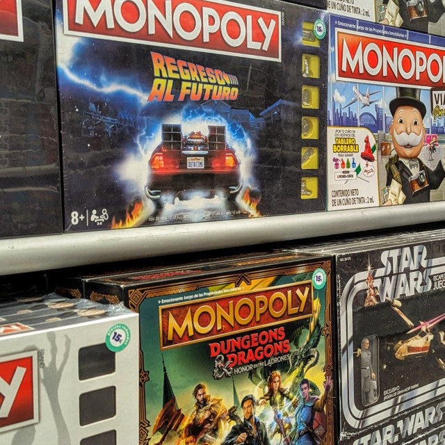 Zurück in die Zukunft Monopoly und Dungeons and Dragons Monopoly