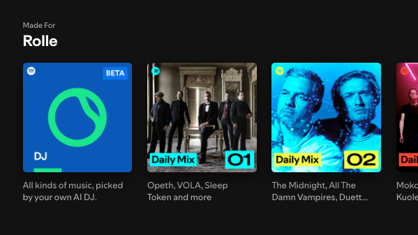 Spotify AI DJ feature