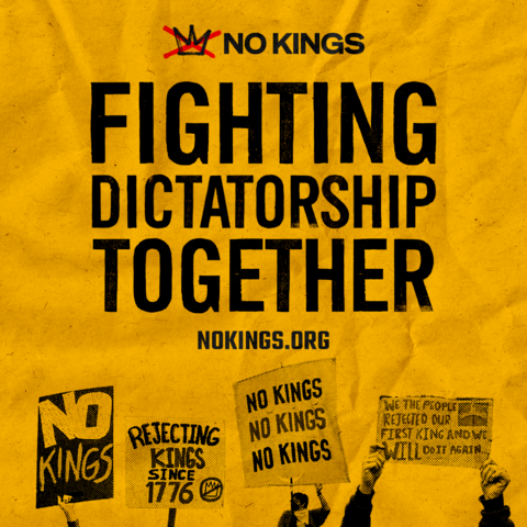 No Kings
Fighting Dictatorship Together
nokings.org