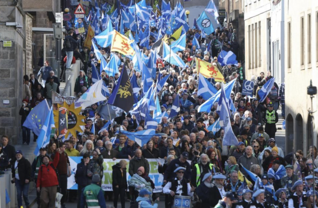 Huge march for independence in Edinburgh, 28th March 2026.

Photo from the National. 