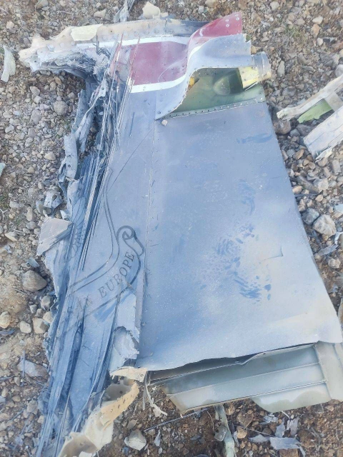 Photo of F-15 wreckage in Iran 4-3-2026 Source https://defence-blog.com/iran-shoots-down-u-s-f-15-fighter-jet/
