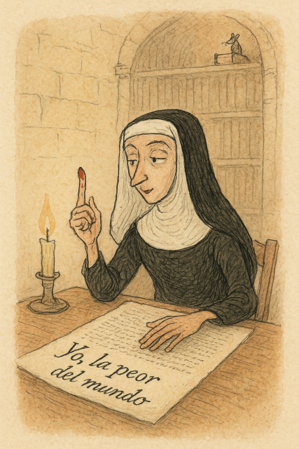 The Nun Who Signed in Blood