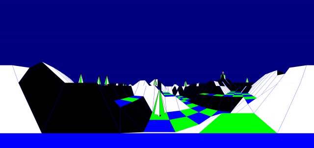 A panorama of landscape 0000 in The Sentinel
