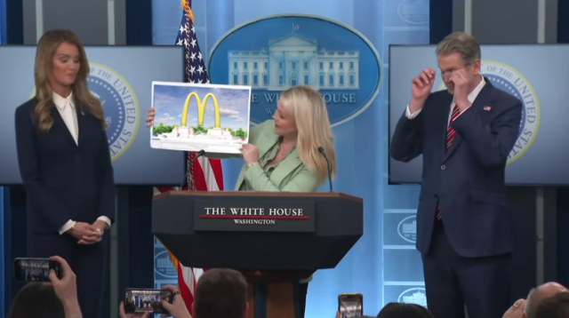 The big M for McDonalds