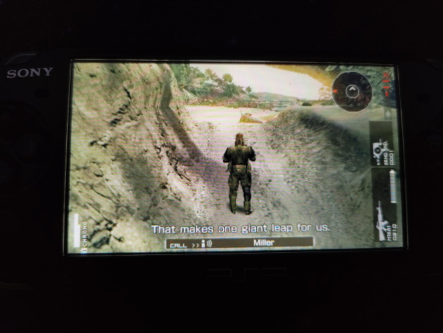 Snake starting a mission 