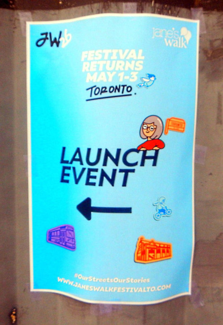 Jane's Walk Festival Toronto 2026

Launch Event poster pointing west to the STACKT Market Clubhouse.