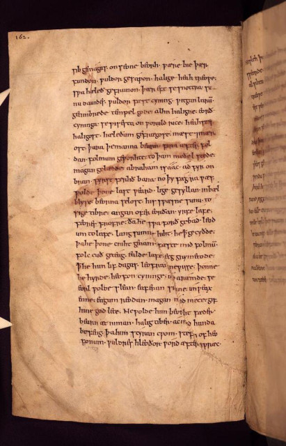"'The Cædmon Manuscript': parts of Genesis, Exodus and Daniel in Old English verse, illustrated with Anglo-Saxon drawings, c. A.D. 1000" - picryl.com. At the Bodleian Libraries University of Oxford