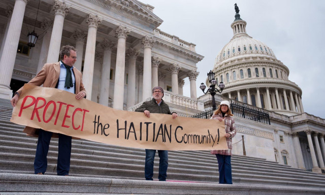 US Supreme Court weighs ending Haitian migrants’ protected status