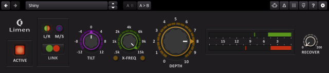 Limen plugin UI.