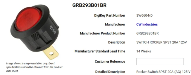 switch at digikey